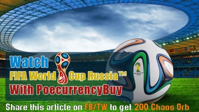 Watch FIFA World Cup With PoecurrencyBuy 